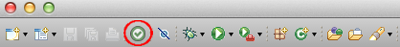Icon in the toolbar